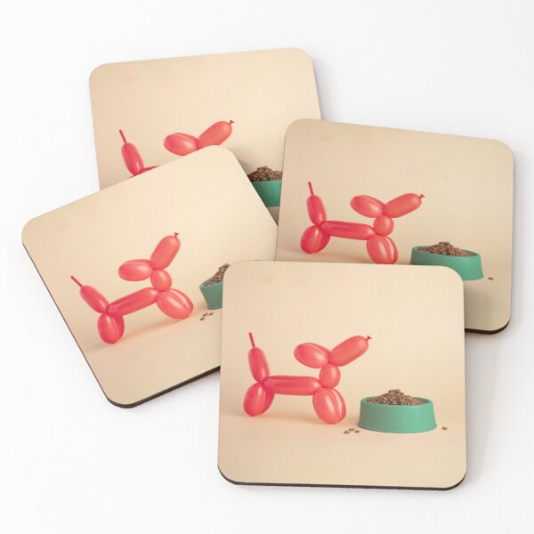 Item preview, Balloon Dog with Food Bowl designed and sold by pepinodemarst.