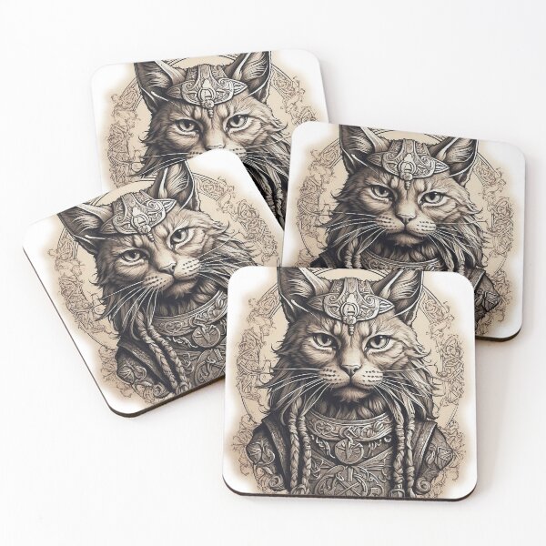 Item preview, Vikings Cat designed and sold by Viking-Cats.