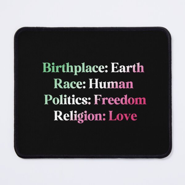 Item preview, Abrosexual Pride Flag Colored: Birthplace-Earth, Race-Human, Politics-Freedom Religion-Love,  Abrosexual Design designed and sold by Travelslightly.