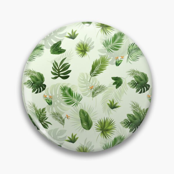 Item preview, Seamless tropical leaves pattern designed and sold by IamSarang.