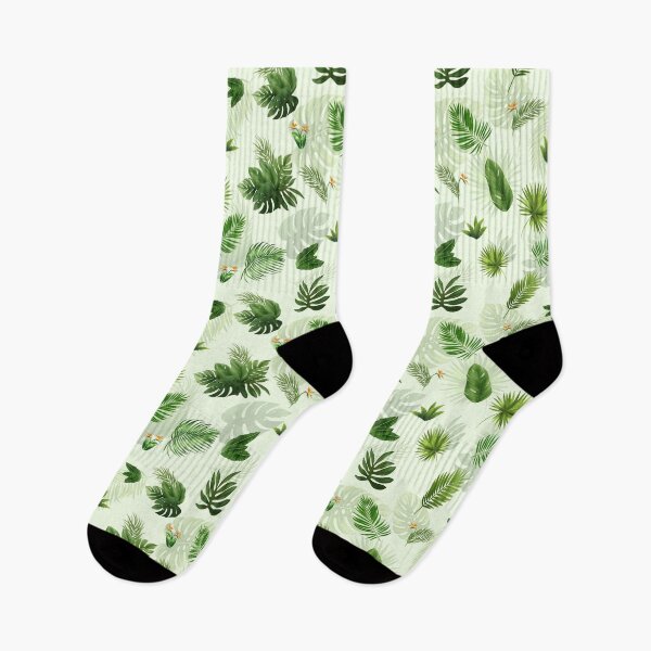 Item preview, Seamless tropical leaves pattern designed and sold by IamSarang.