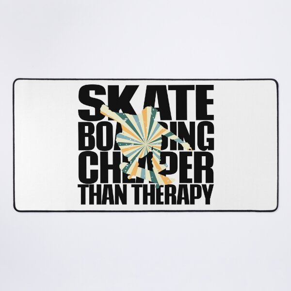 Item preview, Skateboarding Cheaper Than Therapy designed and sold by HappyArts90.