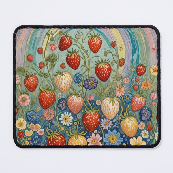 Item preview, Enchanted Strawberry Fields designed and sold by Lizetteh.