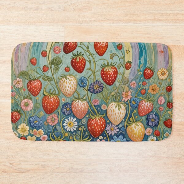 Item preview, Enchanted Strawberry Fields designed and sold by Lizetteh.