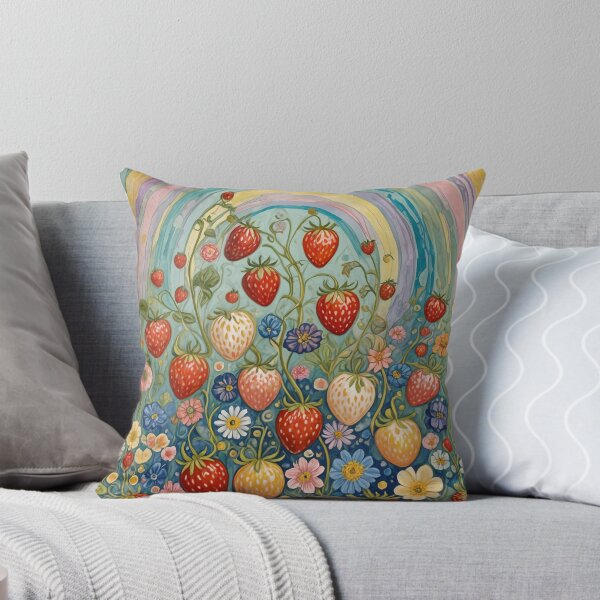 Item preview, Enchanted Strawberry Fields designed and sold by Lizetteh.