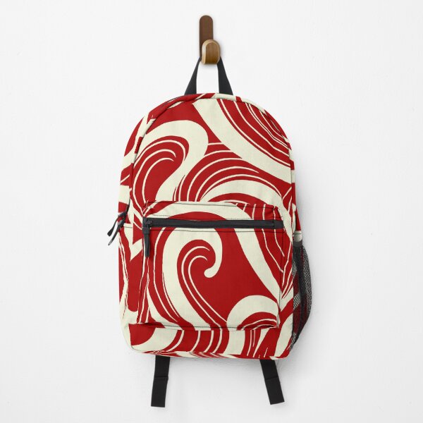 Item preview, Red Abstract Waves designed and sold by Pixevol.