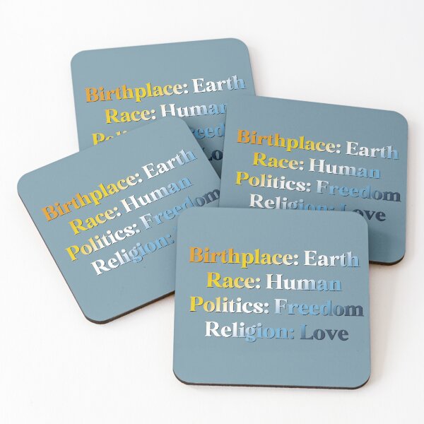 Item preview, AroAce Pride Flag Colored: Birthplace-Earth, Race-Human, Politics-Freedom Religion-Love,  AroAce Design designed and sold by Travelslightly.