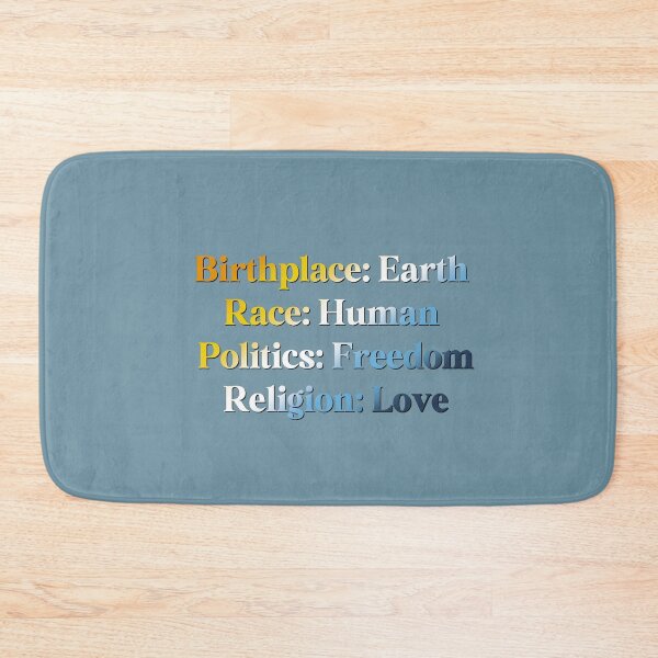 Item preview, AroAce Pride Flag Colored: Birthplace-Earth, Race-Human, Politics-Freedom Religion-Love,  AroAce Design designed and sold by Travelslightly.