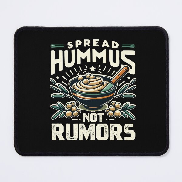 Item preview, Spread Hummus Not Rumors Vegan Anti Gossip Day designed and sold by Dressed For  Duty.
