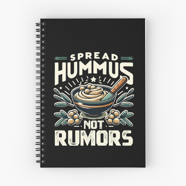 Item preview, Spread Hummus Not Rumors Vegan Anti Gossip Day designed and sold by Dressed For  Duty.