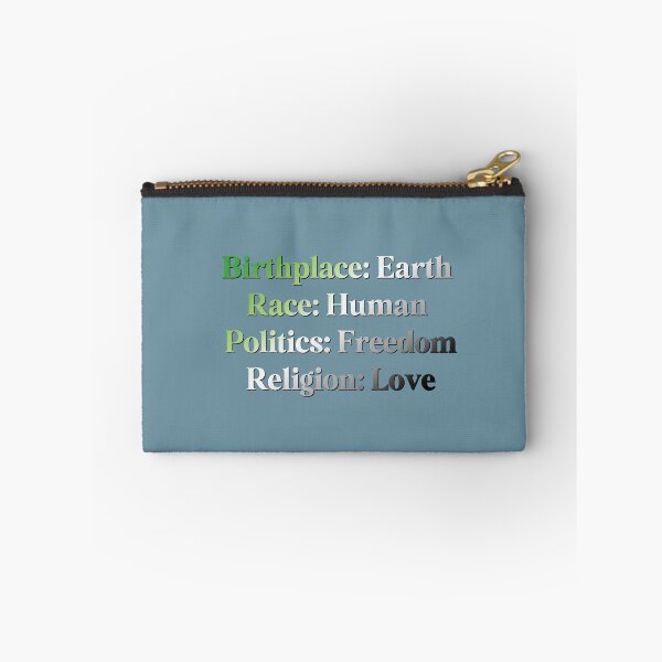 Item preview, Aromantic Pride Flag Colored: Birthplace-Earth, Race-Human, Politics-Freedom Religion-Love,  Aromantic Design designed and sold by Travelslightly.