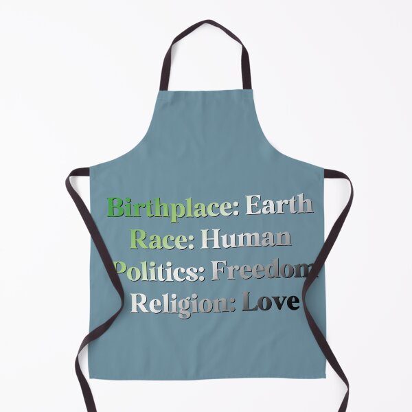 Item preview, Aromantic Pride Flag Colored: Birthplace-Earth, Race-Human, Politics-Freedom Religion-Love,  Aromantic Design designed and sold by Travelslightly.
