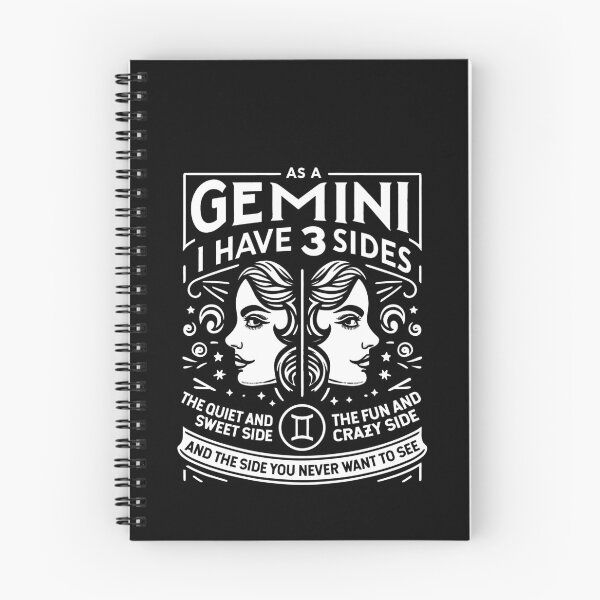 Item preview, As A Gemini I Have 3 Sides Funny Astrology Horoscope designed and sold by Dressed For  Duty.