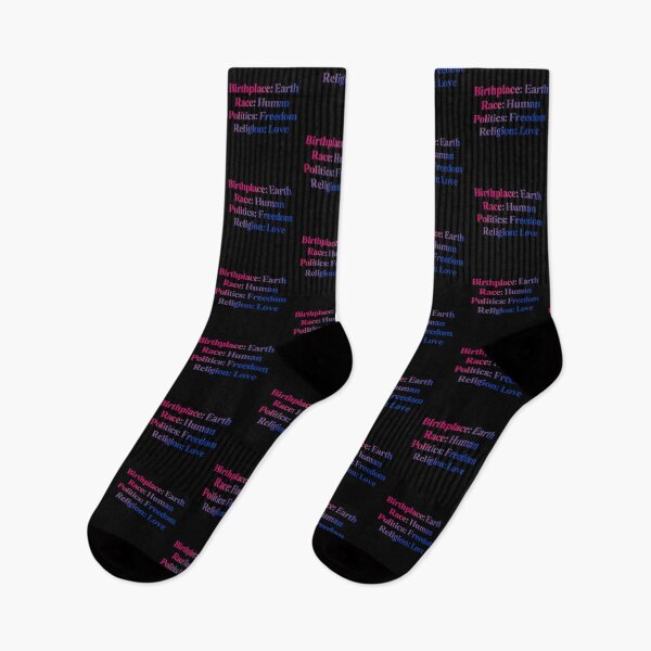 Item preview, Bisexual Pride Flag Colored: Birthplace-Earth, Race-Human, Politics-Freedom Religion-Love,  Bisexual Design designed and sold by Travelslightly.