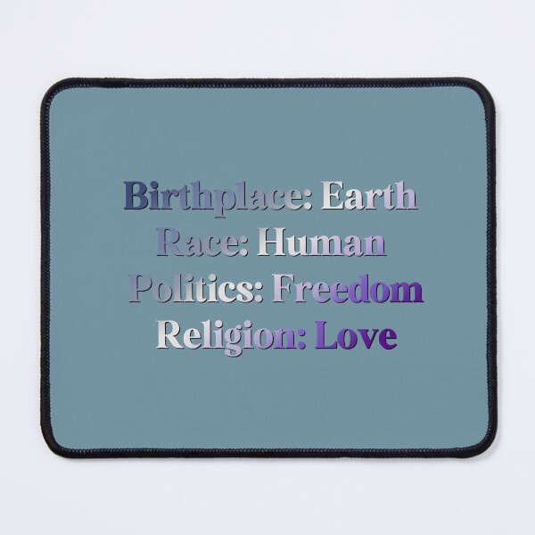Item preview, Butch Pride Flag Colored: Birthplace-Earth, Race-Human, Politics-Freedom Religion-Love, Butch Design designed and sold by Travelslightly.