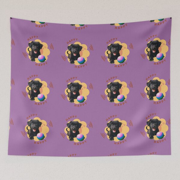 Item preview, Black puppy play full with the Ball.  designed and sold by Sasi68686.