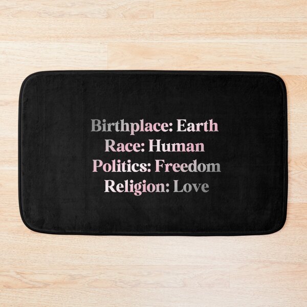 Item preview, Demigirl Pride Flag Colored: Birthplace-Earth, Race-Human, Politics-Freedom Religion-Love, Demigirl Design designed and sold by Travelslightly.