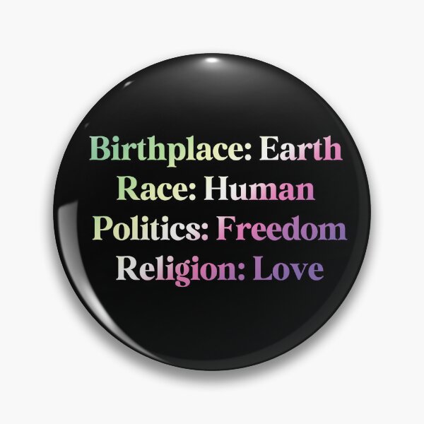 Item preview, Genderfae Pride Flag Colored: Birthplace-Earth, Race-Human, Politics-Freedom Religion-Love, Genderdoe Design designed and sold by Travelslightly.