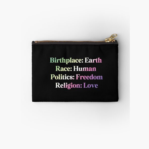 Item preview, Genderfae Pride Flag Colored: Birthplace-Earth, Race-Human, Politics-Freedom Religion-Love, Genderdoe Design designed and sold by Travelslightly.
