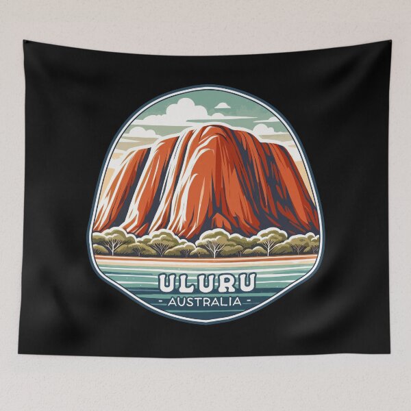 Item preview, Uluru National Park Australia designed and sold by Dolphin Graphic.