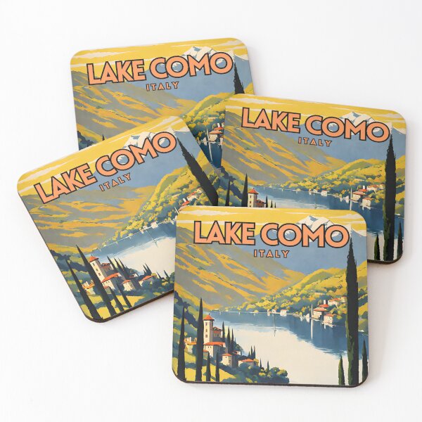 Item preview, Lago di Como Italia Travel Art Poster designed and sold by ZionPosteria.