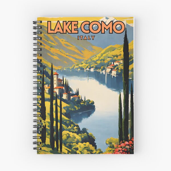 Item preview, Lago di Como Italia Travel Art Poster designed and sold by ZionPosteria.