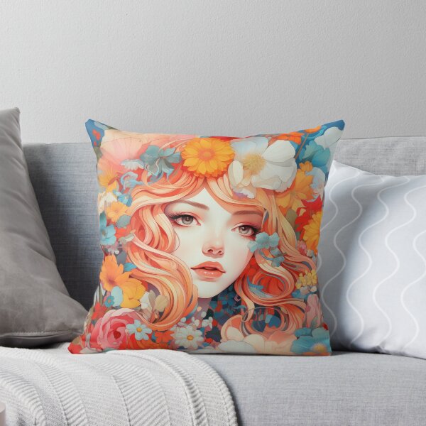 Item preview, sweet flower girl (A 04) designed and sold by uone.