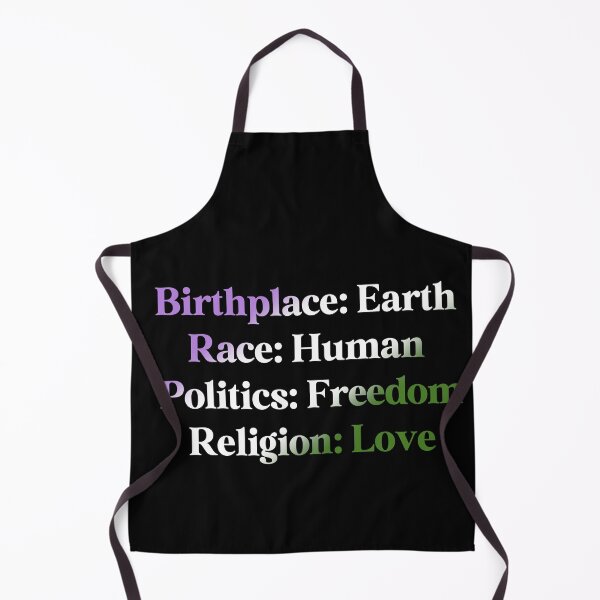 Item preview, Genderqueer Pride Flag Colored: Birthplace-Earth, Race-Human, Politics-Freedom Religion-Love, Genderqueer Design designed and sold by Travelslightly.