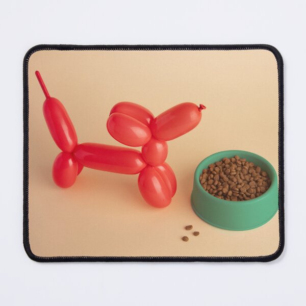 Item preview, Balloon Dog with Food Bowl designed and sold by pepinodemarst.