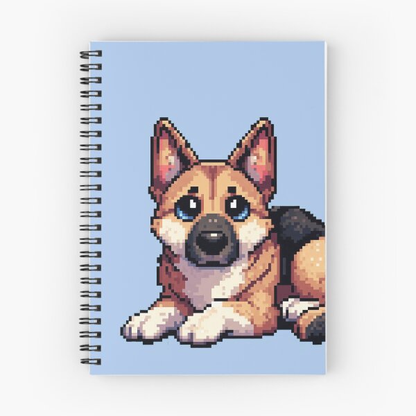 Item preview, Pixelated German Shepherd designed and sold by miriam-miranda.