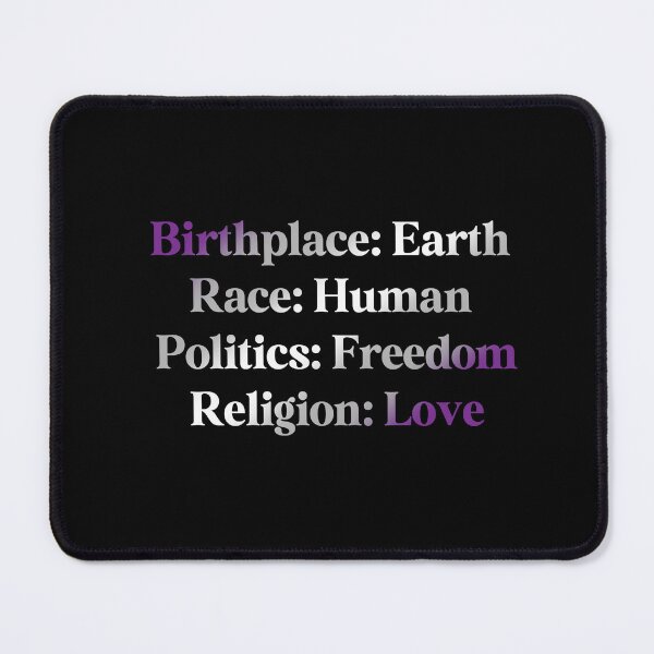 Item preview, graysexual Pride Flag Colored: Birthplace-Earth, Race-Human, Politics-Freedom Religion-Love, Greysexual Design designed and sold by Travelslightly.