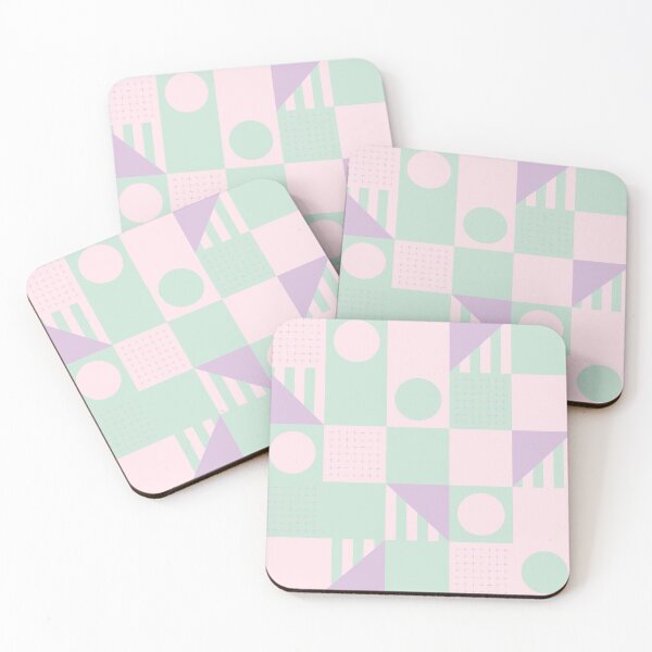 Item preview, Riviera Tiles Pastels Vibes designed and sold by DesigndN.
