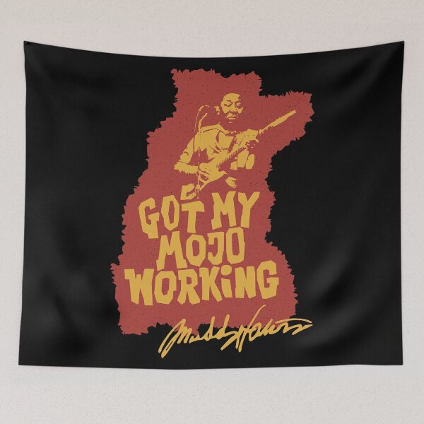 Item preview, Muddy Waters Portrait: Got My Mojo Working - 60's Style designed and sold by Boogosh.