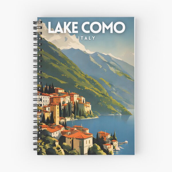 Item preview, Lake Como Italy Traditional Vintage Poster designed and sold by ZionPosteria.