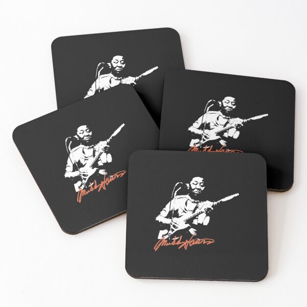 Item preview, Muddy Waters Guitar Portrait – Iconic Blues Legend designed and sold by Boogosh.