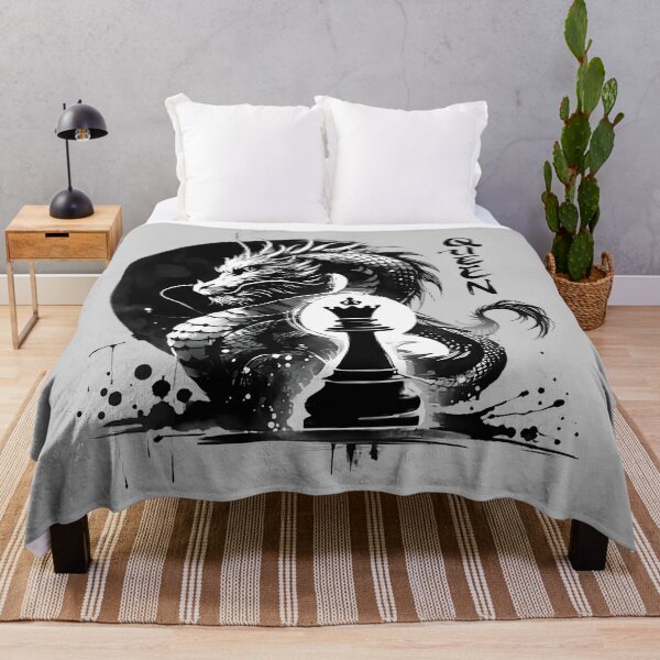 Item preview, Chess Queen's Power Represented by Epic Japanese Dragon designed and sold by Nabucodonoshop.