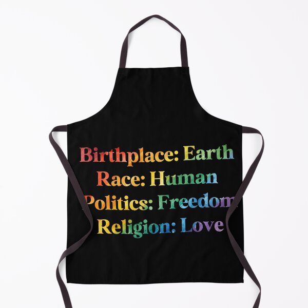 Item preview, LGBTQ Watercolor Rainbow Pride Flag Colored: Birthplace-Earth, Race-Human, Politics-Freedom Religion-Love, Rainbow Design designed and sold by Travelslightly.