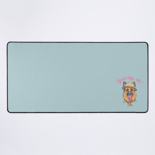 Item preview, Good Day, Sir - German Shepherd  | Funny Dog Art designed and sold by Graphlie.