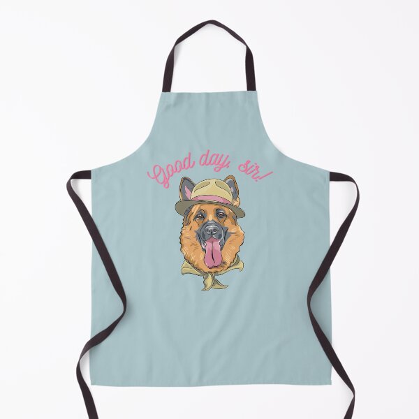 Item preview, Good Day, Sir - German Shepherd | Funny Dog Art designed and sold by Graphlie.