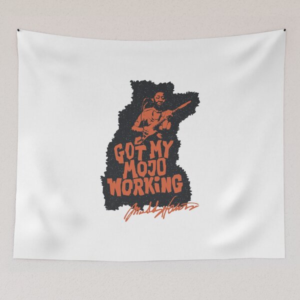 Item preview, Muddy Waters Portrait: Got My Mojo Working - 60's Style designed and sold by Boogosh.