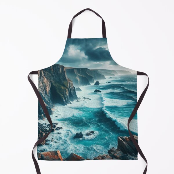 Item preview, Majestic Cliffside Ocean View designed and sold by Fashiospice07.