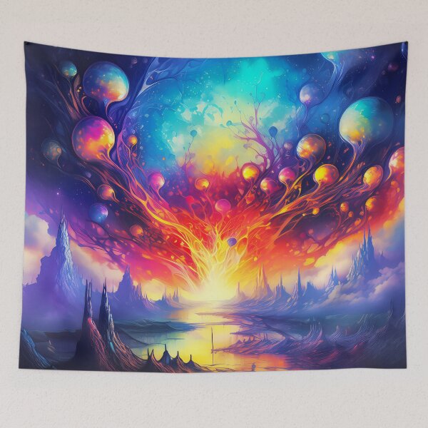 Item preview, Eruption new Planets are Born designed and sold by rainsdesigns.