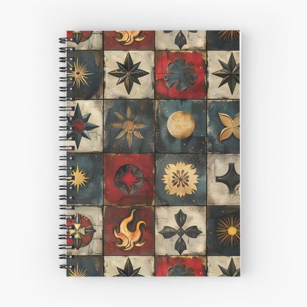 Item preview, MEDIEVAL ELEMENTS PATTERN designed and sold by deckur.