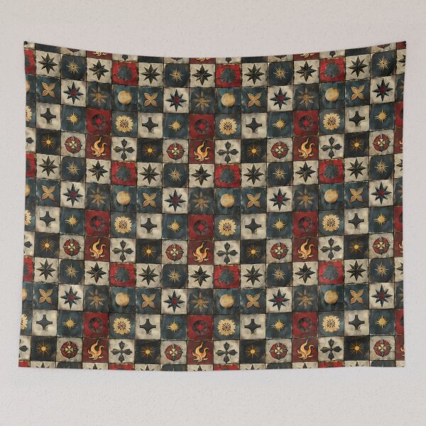 Item preview, MEDIEVAL ELEMENTS PATTERN designed and sold by deckur.