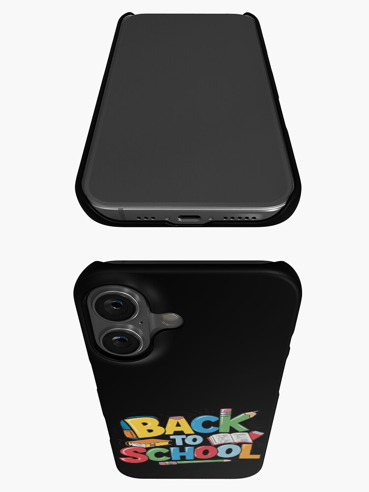 Thumbnail 3 of 4, iPhone Case, Adorable Bubu and Dudu Back to School Design - Perfect for Kids' School Supplies & Apparel designed and sold by FEBRICAST.