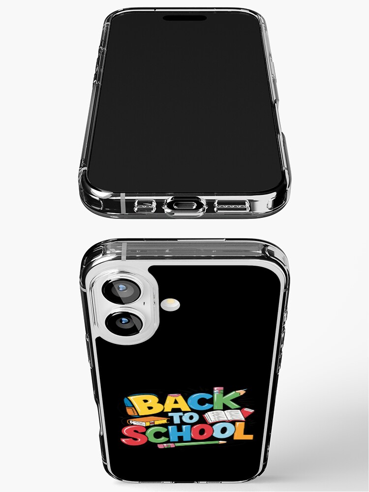 Thumbnail 3 of 5, iPhone Case, Adorable Bubu and Dudu Back to School Design - Perfect for Kids' School Supplies & Apparel designed and sold by FEBRICAST.