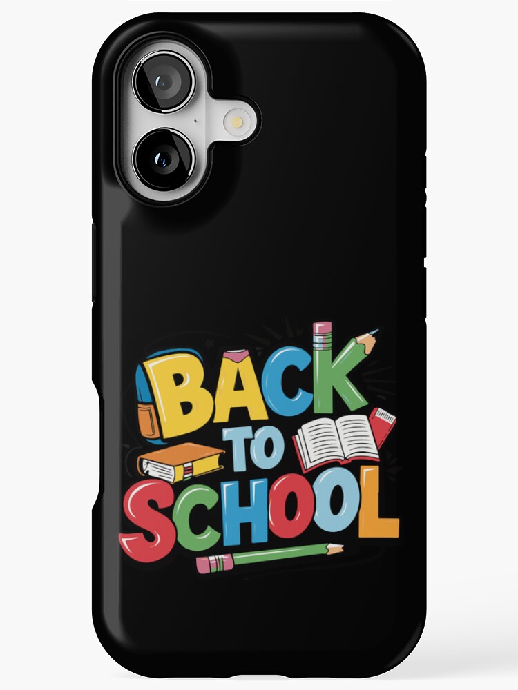 Thumbnail 1 of 4, iPhone Case, Adorable Bubu and Dudu Back to School Design - Perfect for Kids' School Supplies & Apparel designed and sold by FEBRICAST.