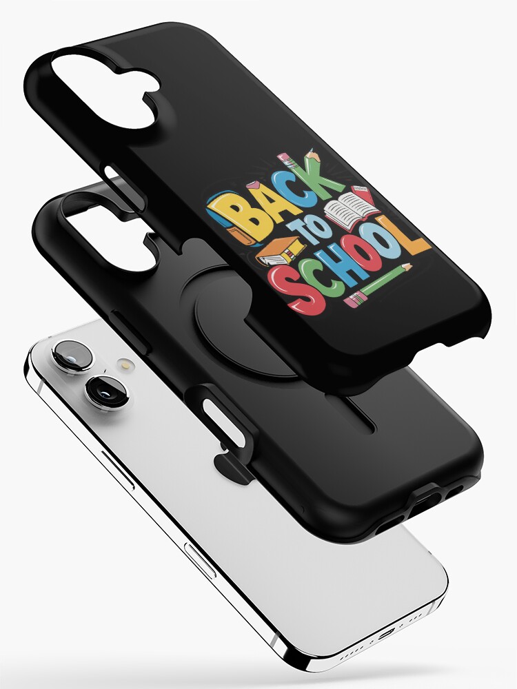 Thumbnail 2 of 4, iPhone Case, Adorable Bubu and Dudu Back to School Design - Perfect for Kids' School Supplies & Apparel designed and sold by FEBRICAST.