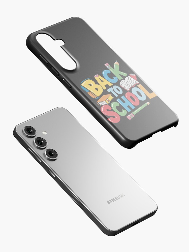 Thumbnail 2 of 4, Samsung Galaxy Phone Case, Adorable Bubu and Dudu Back to School Design - Perfect for Kids' School Supplies & Apparel designed and sold by FEBRICAST.