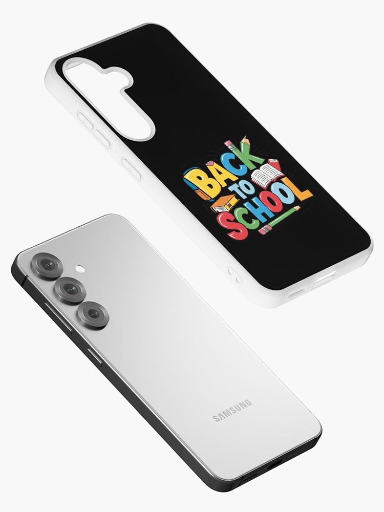 Thumbnail 2 of 4, Samsung Galaxy Phone Case, Adorable Bubu and Dudu Back to School Design - Perfect for Kids' School Supplies & Apparel designed and sold by FEBRICAST.